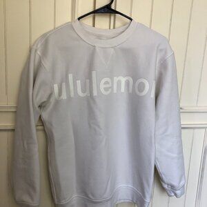 Lululemon white sweatshirt